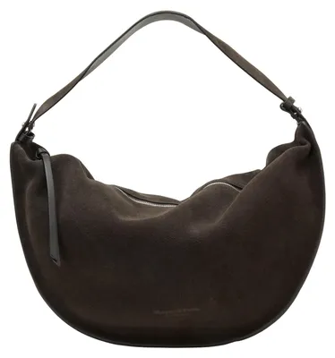Produktbild von Marc O'Polo Leder Schultertasche Umhängetasche Aamu Hobo Bag Burnt Coffee dunkelbraun