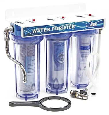 3-Stufen Wasserfilter 3/4 Zoll 19 mm – Sediment & Aktivkohle