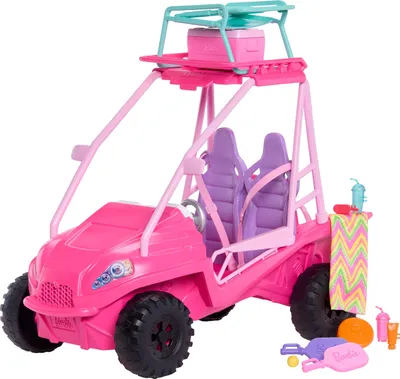 Produktbild von Barbie Mysteries Beach Detectives Ultimativer Strand-Buggy