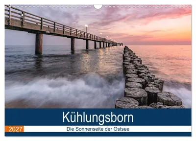 Produktbild von Kühlungsborn - Die Sonnenseite der Ostsee (Wandkalender 2027 DIN A3 quer), CALVENDO Monatskalender