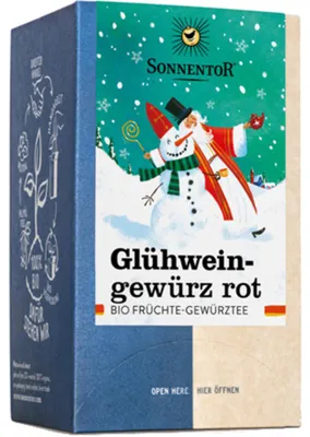 Productafbeelding van Sonnentor Gluhwein kruidenmix builtjes (20 stuks)