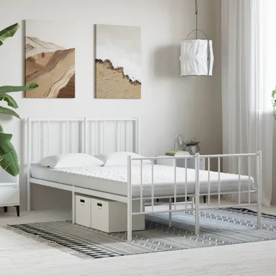 Immagine prodotto di Materasso in Schiuma Bianco 120x210 cm 7 Zone Durezza 20 ILD