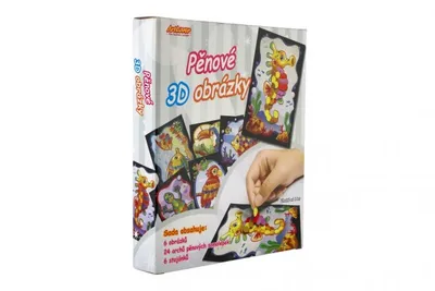 Produktbild von ARTLOVER Schaumstoff 3D Bilder - 6er Set