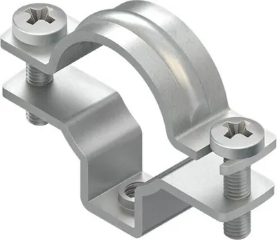 Produktbild von Rohrabstandschelle Typ 628/30 D=30-37mm M32 geschlossen mit Gewindeanschluss M6