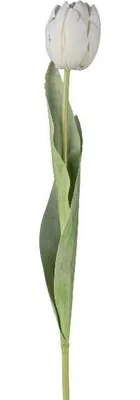 Produktbild von artplants.de Kunstblume Tulpe GUSNAV, weiß, 50cm - Deko Tulpe