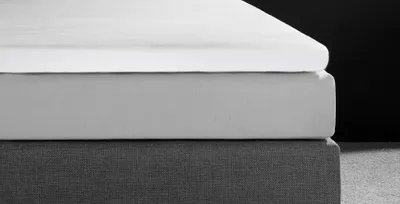 Produktbild von DORMISETTE Topperbezug BL 140x200 cm weiß
