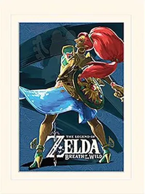 Obrázok produktu pre THE LEGEND OF ZELDA: BOTW (URBOSA) – S paspartou – 30 x 40 cm – Plagát