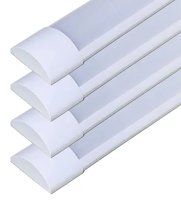Produktbild von ZONE LED SET - LED Lichtleiste, 120cm, 40W, 4800 Lumen, Tageslicht 4000K, IP20, 120 lm/W, LED Röhrenlampe, LED Langfeldleuchte, Kellerleuchte, kein Flackern, Innenmontage (4-er Pack)