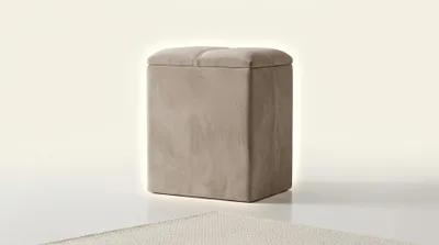 Zdjęcie produktu dla Modernes Beiges Schlafzimmer Set Edles Polsterbett Schrank Kommode