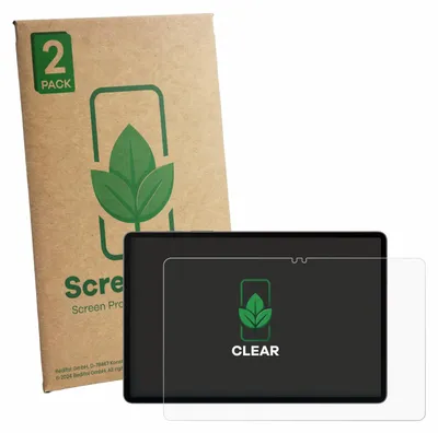 Produktbild von 2x ScreenLeaf Schutzfolie für Samsung Galaxy Tab S9 FE Displayschutz Display Schutz Folie Klar Transparent