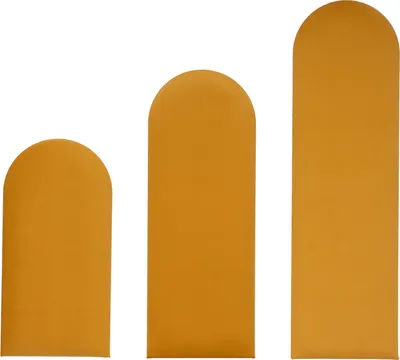 Immagine prodotto di Pannello imbottito Komvortowy 80X30 cm giallo Smart Velvet da parete