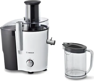 Immagine prodotto di Spremiagrumi Bosch MES25A0/C0/G0, 700 watt, capacità 1,25 litri, alloggiamento in plastica, 2 impostazioni di velocità, contenitore della polpa