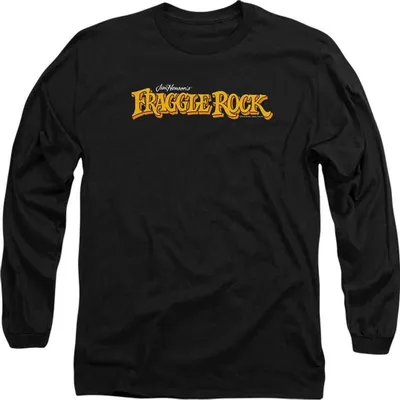 Produktbild von Fraggle Rock - T-Shirt für Herren/Damen Uni, Langärmlig TV20718 (M) (Schwarz)