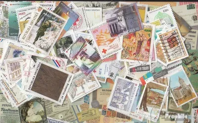 Produktbild von Briefmarken Kroatien ab 1991 200 verschiedene Marken
