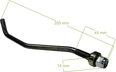 Image de Gelenkstange für Husqvarna LTH 1742 18542 2042 LZ 11597 12597 145H97 A B 145537