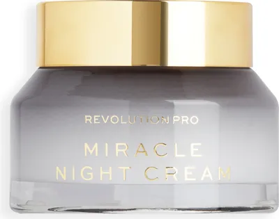 Produktbild von Revolution Pro Miracle Night Cream Smoother Plumper Younger-Looking Skin 50ml