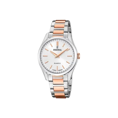 Produktbild von Festina Damen Uhr Fashion Edelstahl Armbanduhr silber rose UF20620/1