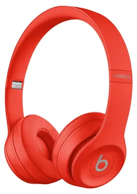Productafbeelding van Beats Solo 3 Draadloze Koptelefoon - Citrus Red