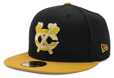 Produktbild von Kappe New Era - NHL 59FIFTY Day - Chicago Blackhawks - Black & Gold
