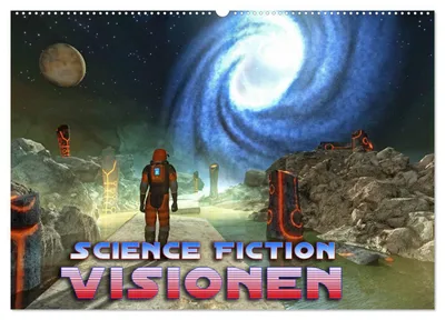 Produktbild von Science Fiction Visionen (Wandkalender 2027 DIN A2 quer), CALVENDO Monatskalender