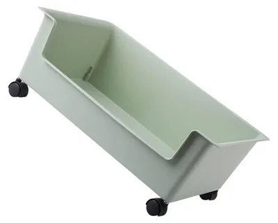 Image de Boîte de rangement mobile avec roulettes, idéale pour la maison