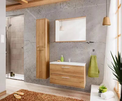 Immagine prodotto di Set di mobili da bagno di design di alta qualità Lavabo di qualità 3 pezzi.