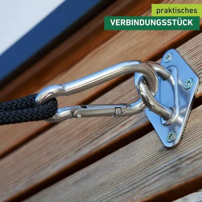 Produktbild von Karabinerhaken - Sonnensegel einfach einhängen