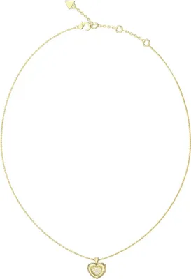 Immagine prodotto di Collana Guess da donna con cuore d'oro 46 cm