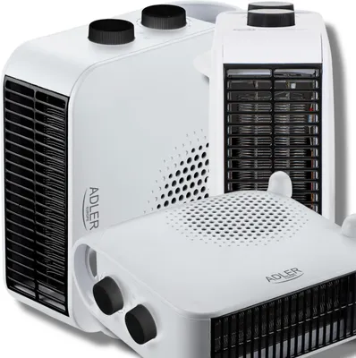 Obrázek produktu pro Adler - ELEKTRICKÉ VYTÁPĚNÍ, TERMOVENTILÁTOR, 2 stupně tepelného výkonu: 1000W a 2000W | termostat pro regulaci teploty | funkce studeného ventilátoru