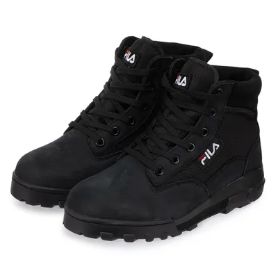 Produktbild von FILA Herren mittelhoher Winterschuh Schnürschuh high top boots Grunge II mid cut, Farbe:Schwarz, Schuhgröße:EUR 41, Artikel:-80010 black