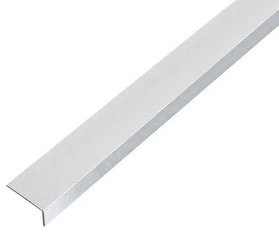 Produktbild von Alberts Winkelprofil  | Aluminium | kugelgestrahlt silber | 1000 mm  x 20 mm x 10 mm x 1mm