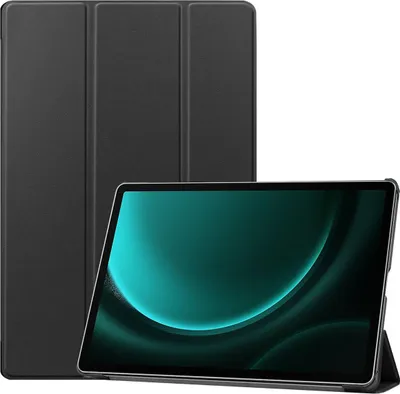 Productafbeelding van imoshion Trifold Bookcase voor de Samsung Galaxy Tab S10 Plus / Tab S9 FE Plus / Tab S9 Plus - Zwart