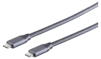 Image de S/CONN maximum connectivity Câble USB 3.2 USB type C mâle vers USB type C mâle, Gen 2 , 3,0m (13-47040)