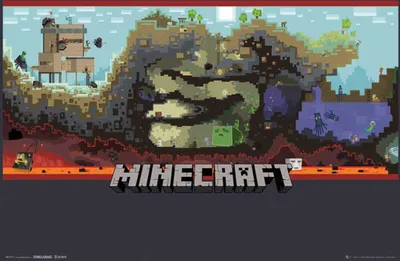 Produktbild von Minecraft - Mini-Poster - Underground
