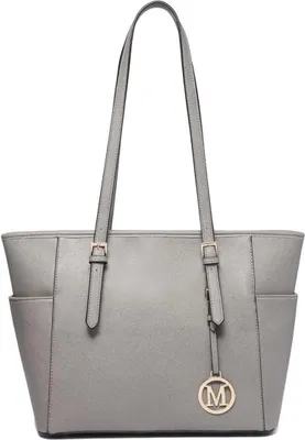 Obrázok produktu pre Miss Lulu veľká dámska kabelka Shopper taška cez rameno čierna