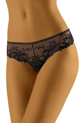Produktbild von Wolbar zauberhafter damen string wb31 , schwarz, s