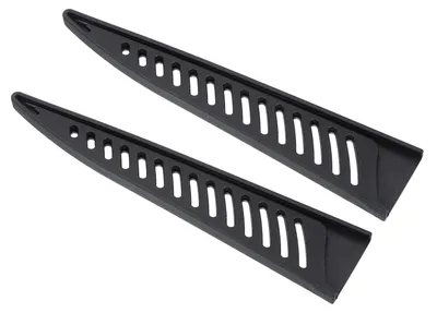 Sicherheitsmesser-Abdeckung für 6-Zoll-Messer, 2 Stück, schwarz