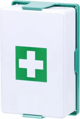 Produktbild von Mobiler Wand-Erste-Hilfe-Kasten für 10 Personen – abschließbar,