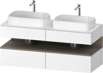 Produktbild von DURAVIT QA4767035180000 QAT KWTU WH Eck 1400x550x600 Wß Mt. H