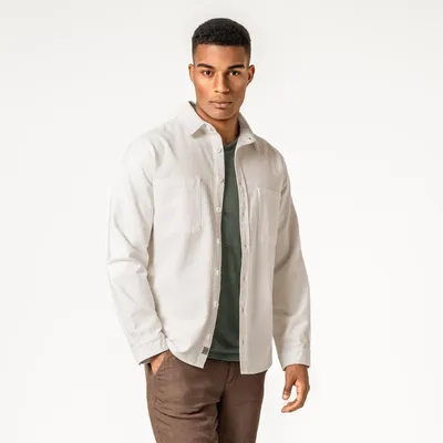 Produktbild von Herren-Overshirt „Arwin“ in Tofu von Living Crafts