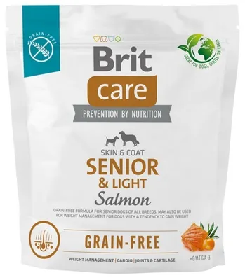 Immagine prodotto di Brit Care Grain Free Senior & Light Salmone 1kg