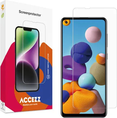 Produktbild von Accezz Screen Protector aus gehärtetem Glas Samsung Galaxy A21s