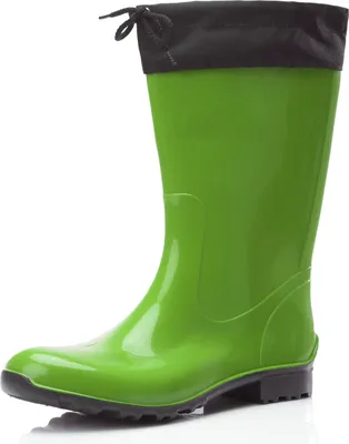Produktbild von Ladeheid Damen Gummistiefel mit Stulpe LA-968 (Grün/Schwarz, 36)