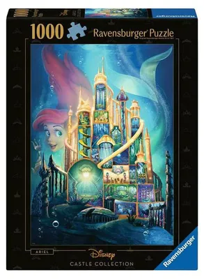 Image de Ravensburger Disney Castles Ariel puzzle, 1000 pcs.
