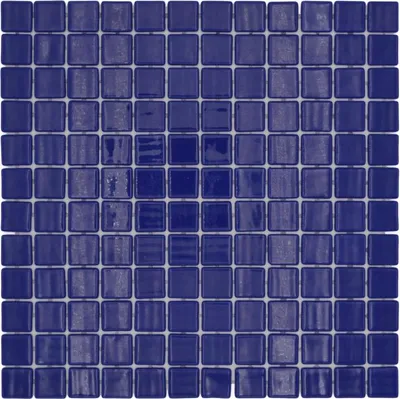 Produktbild von Mosaikfliese Poolmosaik Schwimmbadmosaik blau dunkelblau marineblau Dusche Wand SPAIN MOS220-25831U