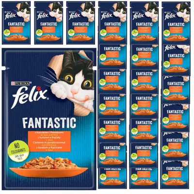 Produktbild von FELIX So gut wie es aussieht in Gelee, mit Huhn und Tomate, 26 x 85g