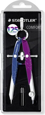 Produktbild von STAEDTLER Zirkel Mars 556 comfort. 125 Mars A blau/lila