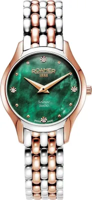 Produktbild von Roamer Armbanduhr Soleure Silver+rosegold