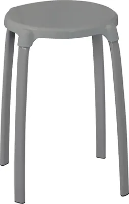 Produktbild von Ridder Bad-Hocker Max grau A1050117