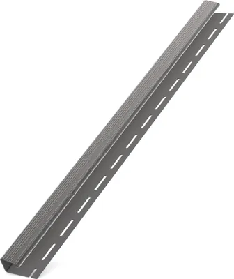 Produktbild von Kunststoffpaneele Anthrazit 7021 B-1,50m Wandpaneele Deckenpeneele J- Abschlussleiste 1,50m